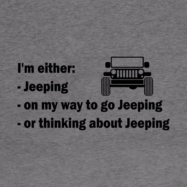 Thinking about Jeeping by Rockford Creations